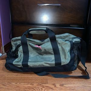 Olive Green Puma Duffle Bag